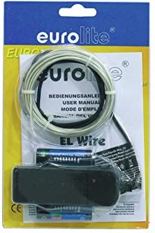 EuroLite EL Cavo, 6400 K, 2 mm, 2 m, colore: bianco