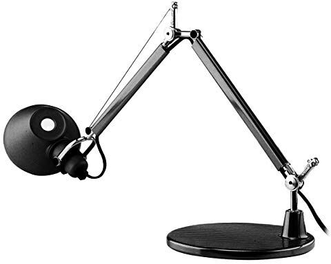 Artemide Tolomeo Micro Lampada da Tavolo, Nero