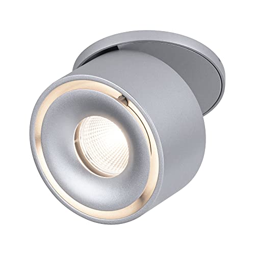 Paulmann Apparecchio a Incasso LED Spircle 78 mm incl. 1x8,0 W Bianco Caldo Cromo Opaco Alluminio Sistema di Illuminazione 3000 K 8 W