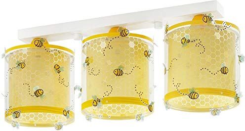 Dalber 3light ceiling lamp Bee Happy