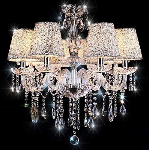 Brand Name: Tenlion, trademarks number: 015030596 Tenlion Lampadario di cristallo con 6 luci