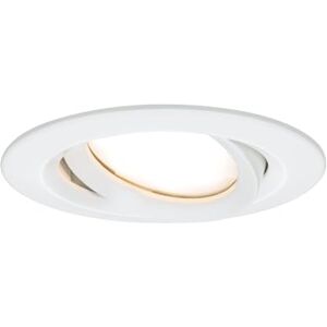 Paulmann Lampada da incasso LED Nova Plus tonda orientabile incl. 1x6,8W IP65 dimmerabile bianco opaco spot alluminio 2700 K Paulmann Lampada da incasso LED Nova Plus tonda orientabile incl. 1x6,8W IP65 dimmerabile bianco opaco spot alluminio 2700 K