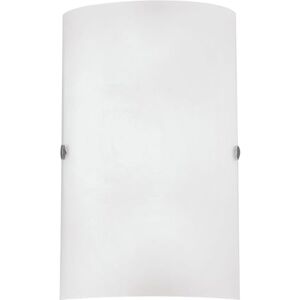 Eglo Lampada da parete Troy 3, lampada da tavolo uno punto luce, lampada da parete, acciaio, nichel opaco, satinato, bianco, E14 Eglo Lampada da parete Troy 3, lampada da tavolo uno punto luce, lampada da parete, acciaio, nichel opaco, satinato, bianco, E14