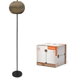 LEDVANCE Decor Cardboard Ball marrone in cartone ondulato, leggera, E27, altezza 1600 mm, paralume in materiale riciclato, sostenibile grazie alla sorgente luminosa sostituibile, facile da installare LEDVANCE Decor Cardboard Ball marrone in cartone ondulato, leggera, E27, altezza 1600 mm, paralume in materiale riciclato, sostenibile grazie alla sorgente luminosa sostituibile, facile da installare