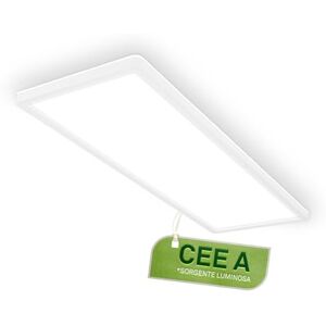 Briloner Lampada soffitto LED, CEE A sorgente luminosa, 14W 3000 lm, design ultrasottile, luce indiretta, pannello luminoso moderno, illuminazione soggiorno, cucina, camera, 58x20x3 cm, bianco Briloner Lampada soffitto LED, CEE A sorgente luminosa, 14W 3000 lm, design ultrasottile, luce indiretta, pannello luminoso moderno, illuminazione soggiorno, cucina, camera, 58x20x3 cm, bianco