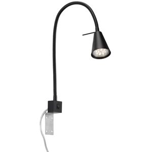 Briloner Leuchten Lampada da letto a LED con braccio flessibile, interruttore on/off, 4 Watt. 400 lumen, 3000 Kelvin, di colore nero Briloner Leuchten Lampada da letto a LED con braccio flessibile, interruttore on/off, 4 Watt. 400 lumen, 3000 Kelvin, di colore nero
