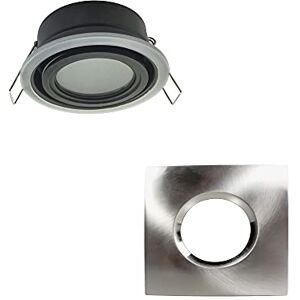 WONDERLAMP - Lutar - Cornice nickel - IP65 - Luce esterna WONDERLAMP - Lutar - Cornice nickel - IP65 - Luce esterna