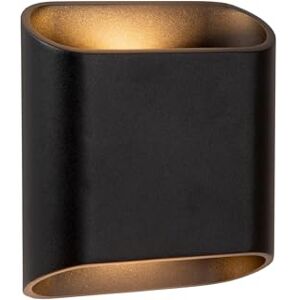 LUCIDE Atila Lampada da parete per interni/esterni, LED Dim, 2 x 5 W, 2700 K, IP65, colore: Nero LUCIDE Atila Lampada da parete per interni/esterni, LED Dim, 2 x 5 W, 2700 K, IP65, colore: Nero