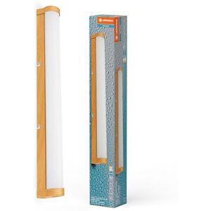 LEDVANCE da parete/specchio LED ORBIS Tube, vetro satinato/decoro legno, 12W, 1200lm, dimmerabile, 3000/4000K, diametro 60cm, protezione IP44 contro corpi estranei/spruzzi d'acqua LEDVANCE da parete/specchio LED ORBIS Tube, vetro satinato/decoro legno, 12W, 1200lm, dimmerabile, 3000/4000K, diametro 60cm, protezione IP44 contro corpi estranei/spruzzi d'acqua