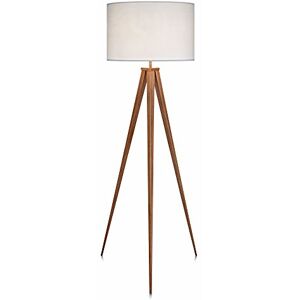 Teamson Home Versanora Romanza Lampada a Treppiedi 50 W, Bianca, 50 x 50 x 175.5 cm, ferro;plastic Teamson Home Versanora Romanza Lampada a Treppiedi 50 W, Bianca, 50 x 50 x 175.5 cm, ferro;plastic