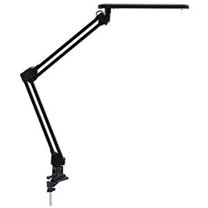 ALCO Albert -11 Lampada da scrivania/postazioni di Lavoro a LED con Morsetto da Tavolo e Pratico Doppio Braccio, Nero, Interruttore on/off, 20 LED, plastica, 7 Watt, Circa 62 x 4,5 x 50 cm ALCO Albert -11 Lampada da scrivania/postazioni di Lavoro a LED con Morsetto da Tavolo e Pratico Doppio Braccio, Nero, Interruttore on/off, 20 LED, plastica, 7 Watt, Circa 62 x 4,5 x 50 cm