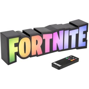 Paladone , Lampada RGB che cambia colore con logo di Fortnite, tema gaming, con licenza ufficiale e telecomando, da esporre su parete o scrivania, alimentata via USB, decorazione per la casa per gamer Paladone , Lampada RGB che cambia colore con logo di Fortnite, tema gaming, con licenza ufficiale e telecomando, da esporre su parete o scrivania, alimentata via USB, decorazione per la casa per gamer