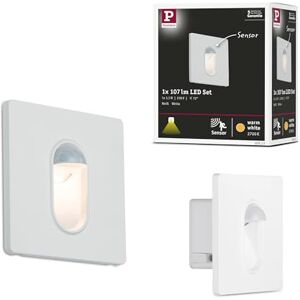 Paulmann Lampada da incasso LED faretto da incasso a parete angolare incl. 1x2,7 Watt bianco spot plastica 2700 K Paulmann Lampada da incasso LED faretto da incasso a parete angolare incl. 1x2,7 Watt bianco spot plastica 2700 K