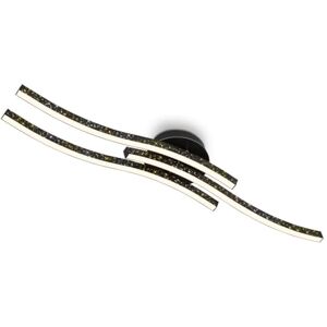 BRILONER - LED lampada da parete/soffitto - 80,5 cm - nera - lamp BRILONER - LED lampada da parete/soffitto - 80,5 cm - nera - lamp