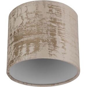 REV Paralume di ricambio rotondo in stile vintage in cotone di alta qualità, diametro 14 cm, per lampada a sospensione e lampada da tavolo, attacco E27, tortora REV Paralume di ricambio rotondo in stile vintage in cotone di alta qualità, diametro 14 cm, per lampada a sospensione e lampada da tavolo, attacco E27, tortora