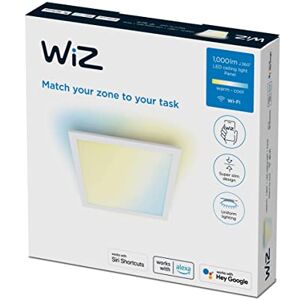 WiZ Plafoniera Quadrata Smart WiFi, Luce Bianca da Calda a Fredda, 12W, Bianco, Tecnologia SpaceSense, Controllo Vocale (Alexa, Apple HomeKit, Google Home) WiZ Plafoniera Quadrata Smart WiFi, Luce Bianca da Calda a Fredda, 12W, Bianco, Tecnologia SpaceSense, Controllo Vocale (Alexa, Apple HomeKit, Google Home)