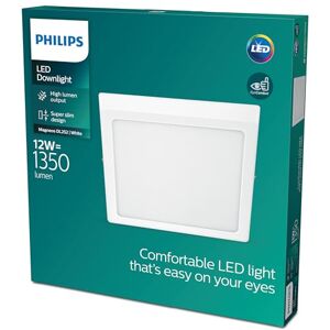 Philips Lighting Faretto Sottile LED Magneos, Equivalente a 12W, 40K, Non Dimmerabile, Bianco Philips Lighting Faretto Sottile LED Magneos, Equivalente a 12W, 40K, Non Dimmerabile, Bianco