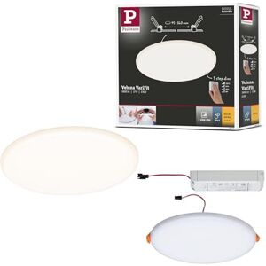 Paulmann Pauleen Pannello LED Lampada da Incasso Veluna VariFit IP44 dimmerabile su 3 Livelli 185mm Tondo 1x17 Watt plafoniera Satinato plastica 3000 K 17 W, Chrome Matt, Ø Paulmann Pauleen Pannello LED Lampada da Incasso Veluna VariFit IP44 dimmerabile su 3 Livelli 185mm Tondo 1x17 Watt plafoniera Satinato plastica 3000 K 17 W, Chrome Matt, Ø