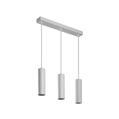 GTV lighting Lampada a sospensione LED TRESOS II per interni scandinavi minimalisti o moderni Lunghezza del cavo regolabile 3 x GU10, alluminio, IP20, max. 3 x 20 W, bianco GTV lighting Lampada a sospensione LED TRESOS II per interni scandinavi minimalisti o moderni Lunghezza del cavo regolabile 3 x GU10, alluminio, IP20, max. 3 x 20 W, bianco