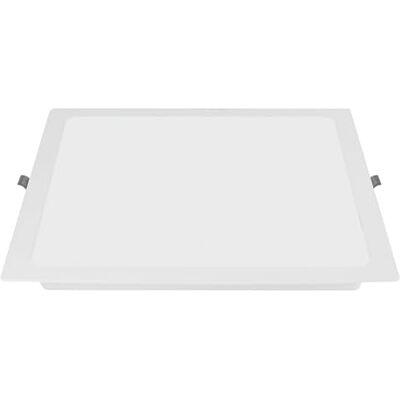 GTV FABRO LED Faretto da incasso piatto 24 W 2400 lm – Lampada da soffitto quadrata 4000 K bianco neutro IP40 – Pannello LED da incasso AC 220 – 240 V – 31,5 x 30 cm GTV FABRO LED Faretto da incasso piatto 24 W 2400 lm – Lampada da soffitto quadrata 4000 K bianco neutro IP40 – Pannello LED da incasso AC 220 – 240 V – 31,5 x 30 cm