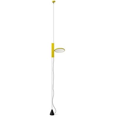 Flos Plafoniera Ok in alluminio, 18 W, lunghezza cavo 400 cm, diametro lampada: 20 cm, Flos Plafoniera Ok in alluminio, 18 W, lunghezza cavo 400 cm, diametro lampada: 20 cm,