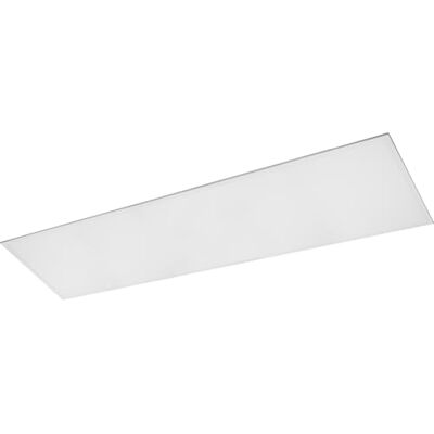 GTV Pannello LED MODULAR, 40W 4800lm, Luce Calda 3000K, IP54, 120x30 cm, CRI80, Dissipatore Doppio, per Ufficio e Soffitti Sospesi, Bianco GTV Pannello LED MODULAR, 40W 4800lm, Luce Calda 3000K, IP54, 120x30 cm, CRI80, Dissipatore Doppio, per Ufficio e Soffitti Sospesi, Bianco