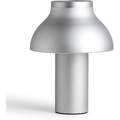 HAY Lampada da tavolo in PC, alluminio, argento, 25 cm HAY Lampada da tavolo in PC, alluminio, argento, 25 cm