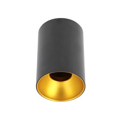 GTV lighting TENSA Plafoniera in alluminio 96 x 140 IP20 GU10, rotonda, colore: Nero GTV lighting TENSA Plafoniera in alluminio 96 x 140 IP20 GU10, rotonda, colore: Nero