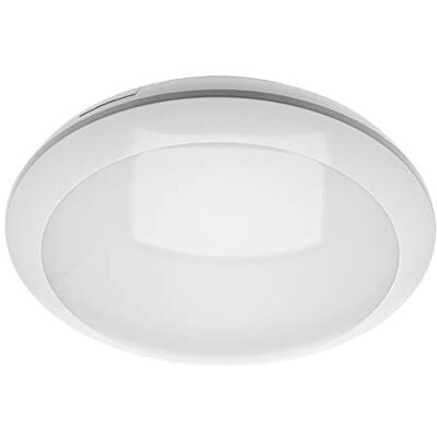 GTV Plafoniera LED con sensore di movimento per microonde TOKIO 1200 lm, AC220-240 V, 50/60 Hz, 360°, IP66, 4000 K, bianco GTV Plafoniera LED con sensore di movimento per microonde TOKIO 1200 lm, AC220-240 V, 50/60 Hz, 360°, IP66, 4000 K, bianco