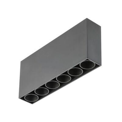GTV ARTEMIDA Plafoniera a LED 15 W 1420 lm 4000 K IP20 38° Apparente Alloggiamento in alluminio Moderno Rettangolare Nero Soggiorno Ufficio Cucina Corridoio Risparmio energetico GTV ARTEMIDA Plafoniera a LED 15 W 1420 lm 4000 K IP20 38° Apparente Alloggiamento in alluminio Moderno Rettangolare Nero Soggiorno Ufficio Cucina Corridoio Risparmio energetico