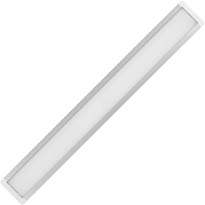 REV FLAXX Plafoniera a LED, 114 x 14,5 x 2,4 cm, 48 W, 4000 lm, 6500 K, Argento REV FLAXX Plafoniera a LED, 114 x 14,5 x 2,4 cm, 48 W, 4000 lm, 6500 K, Argento