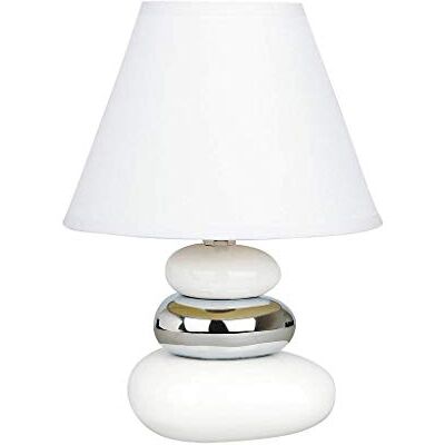 Lampada da tavolo in ceramica Rabalux Salem - E14 40W - IP20 Lampada da tavolo in ceramica Rabalux Salem - E14 40W - IP20
