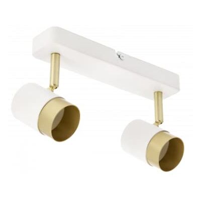 GTV lighting – Lampada da soffitto ORIO – Alluminio – Lampada da soffitto – IP20 – Faretto da soffitto a 2 luci – Faretto orientabile – Moderno faretto da soffitto per cucina, soggiorno, camera da GTV lighting – Lampada da soffitto ORIO – Alluminio – Lampada da soffitto – IP20 – Faretto da soffitto a 2 luci – Faretto orientabile – Moderno faretto da soffitto per cucina, soggiorno, camera da