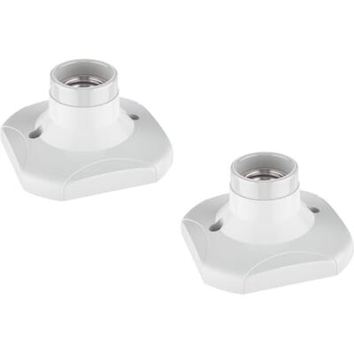 ledscom.de 2 lampade da soffitto/portalampada ELEKTRA, bianco, 1x E27 max. 60W ledscom.de 2 lampade da soffitto/portalampada ELEKTRA, bianco, 1x E27 max. 60W
