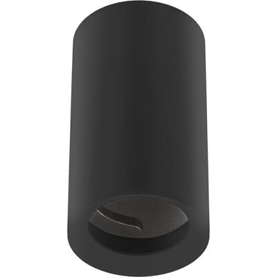 GTV Faretto da superficie Plafoniera Spot GU10 Rotondo Alluminio Nero Lampada da soffitto Illuminazione interna Faretto a montaggio superficiale Downlight Moderno per la casa GTV Faretto da superficie Plafoniera Spot GU10 Rotondo Alluminio Nero Lampada da soffitto Illuminazione interna Faretto a montaggio superficiale Downlight Moderno per la casa