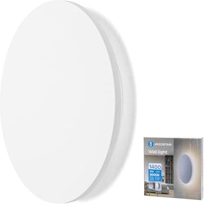 VoltShine Applique da parete in metallo bianco da 12 W, ideale per illuminare i tuoi spazi con stile ed eleganza. Il suo design moderno si adatta a qualsiasi ambiente, dando un tocco minimalista. VoltShine Applique da parete in metallo bianco da 12 W, ideale per illuminare i tuoi spazi con stile ed eleganza. Il suo design moderno si adatta a qualsiasi ambiente, dando un tocco minimalista.