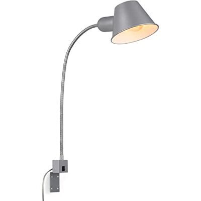 BRILONER Lampada Notturna - E27 10W Cromo - Lampada Notturna BRILONER Lampada Notturna - E27 10W Cromo - Lampada Notturna