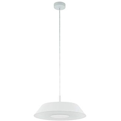 Eglo Lampadario a sospensione della serie CARMAZANA, in acciaio, colore: Bianco Eglo Lampadario a sospensione della serie CARMAZANA, in acciaio, colore: Bianco