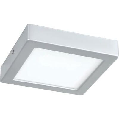 Eglo Led plafoniera Idun, luce da soffitto singola, in metallo e plastica Eglo Led plafoniera Idun, luce da soffitto singola, in metallo e plastica