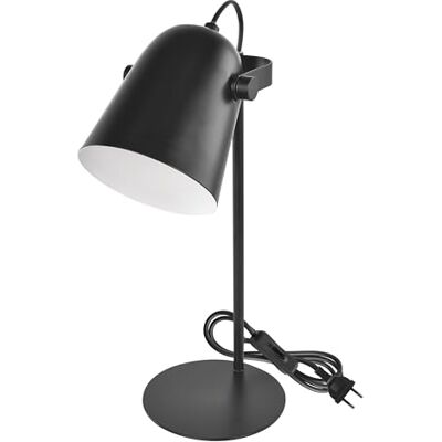 EMOS Lampada da scrivania di design NINA in metallo con attacco E27 Lampada da tavolo vintage per lampadina E27 Lampada da comodino con cavo da 150 cm e spina europea Lampada da lettura senza EMOS Lampada da scrivania di design NINA in metallo con attacco E27 Lampada da tavolo vintage per lampadina E27 Lampada da comodino con cavo da 150 cm e spina europea Lampada da lettura senza