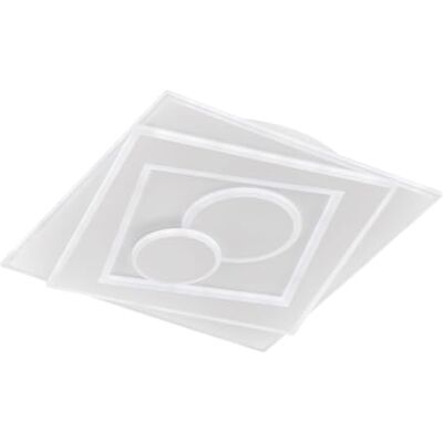 Fischer & Honsel Ratio Plafoniera, Bianco, 50,2 x 50,2 x 6,4 cm (LxBxH) Fischer & Honsel Ratio Plafoniera, Bianco, 50,2 x 50,2 x 6,4 cm (LxBxH)