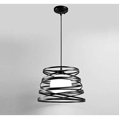 UNIVERSO Lampadario moderno a sospensione a fasce intrecciate, in ferro verniciato finish opaco Attacco 1xE27, Potenza max 1x60 W, dim. 33x22 cm, lunghezza filo 100 cm UNIVERSO Lampadario moderno a sospensione a fasce intrecciate, in ferro verniciato finish opaco Attacco 1xE27, Potenza max 1x60 W, dim. 33x22 cm, lunghezza filo 100 cm