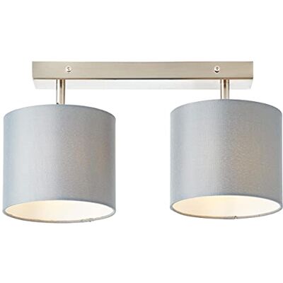 Brilliant luci Interne, faretti, Travi, Cromato/Grigio Brilliant luci Interne, faretti, Travi, Cromato/Grigio