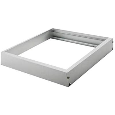 SILVER ELECTRONICS Cornice di superficie bianca per pannello LED 600 x 600 mm SILVER ELECTRONICS Cornice di superficie bianca per pannello LED 600 x 600 mm