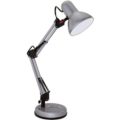 Gefom Lampada da Scrivania, Grigio Gefom Lampada da Scrivania, Grigio