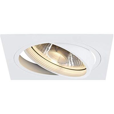 SLV lampada a incasso da soffitto NEW TRIA 1 / faretto, lampada a stelo, faretto da soffitto, lampada da soffitto, lampada a incasso LED, illuminazione per interni / GU10 75W bianco SLV lampada a incasso da soffitto NEW TRIA 1 / faretto, lampada a stelo, faretto da soffitto, lampada da soffitto, lampada a incasso LED, illuminazione per interni / GU10 75W bianco
