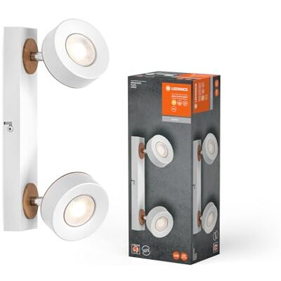 Luce Spot Regolabile Bianca Ledvance - Applique e Soffitto Luce Spot Regolabile Bianca Ledvance - Applique e Soffitto