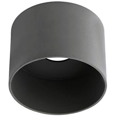 GTV SLV SAKURA SAKURA Plafoniera rotonda, in alluminio, 120 x 85, IP20, ES111, GU10, colore: Nero GTV SLV SAKURA SAKURA Plafoniera rotonda, in alluminio, 120 x 85, IP20, ES111, GU10, colore: Nero