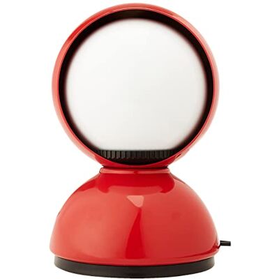 Artemide Eclisse Lampada Tavolo Metallo Rosso Artemide Eclisse Lampada Tavolo Metallo Rosso