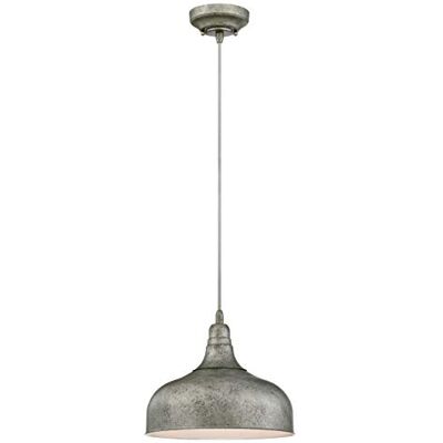 Westinghouse Lighting Lampada a Sospensione per Interni Monoluce, Acciaio Antico Westinghouse Lighting Lampada a Sospensione per Interni Monoluce, Acciaio Antico